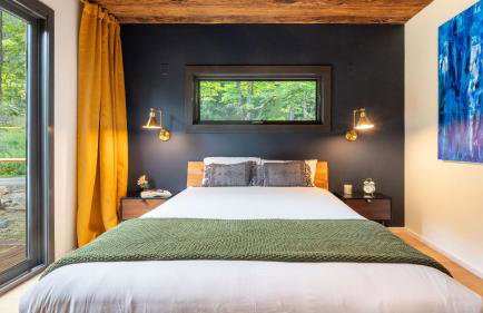 Modern Catskills Escape w Open Living Steam Shower Hot Tub w Mountain Views Minutes from Woodstock Trails Suncliff Vista - Foto 19