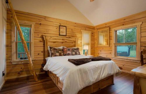 Log Cabin! Hot Tub|Sauna|Fire Pit|Mnt. Access! - Foto 19