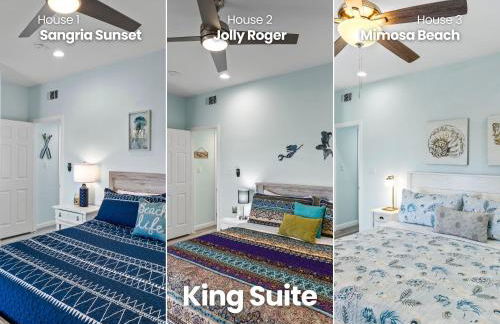 3 Beachfront Homes | 15BR Retreat for 54 Guests - Foto 5