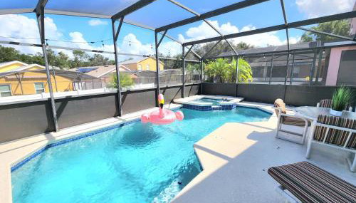Orlando villa private pool/hot tub close to Disney - Foto 3