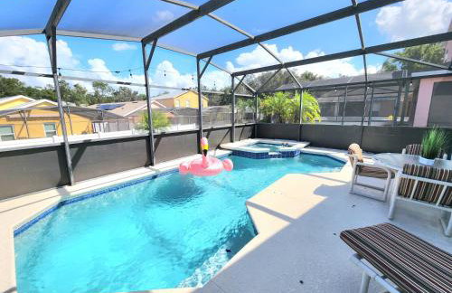 Orlando villa private pool/hot tub close to Disney - Foto 3