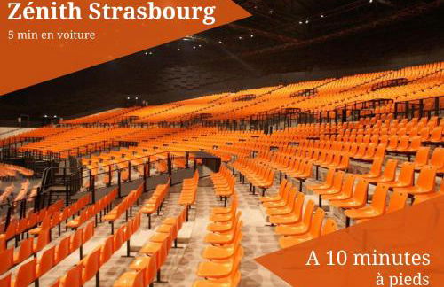 Le Zénith - Parking privé & WIFI - 5 min Zénith de Strasbourg - Foto 20