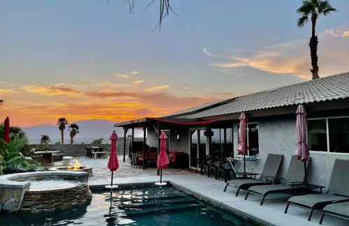Mineral Saltwater Solar heated Pool & Spa Oasis with mountain views and Koi pond - Foto 76