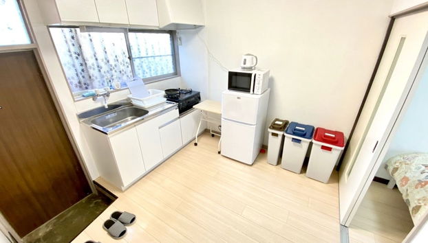 NOMAD Kotobuki Apartment - Foto 5, Cocina básica privada