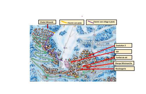 Chalet Miravidi, Montchavin-La Plagne, Jacuzzi & Sauna - Foto 55