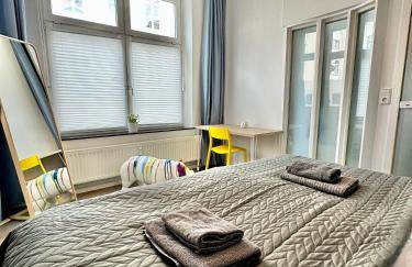Erholsame City-Erdgeschosswohnung mit Veranda, Grill und Parkplatz D46EG - Photo 21