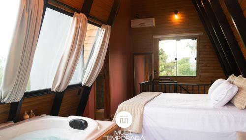 Chalé Lagoa do Coração c/ Jacuzzi - Paulo Lopes/SC - Foto 3