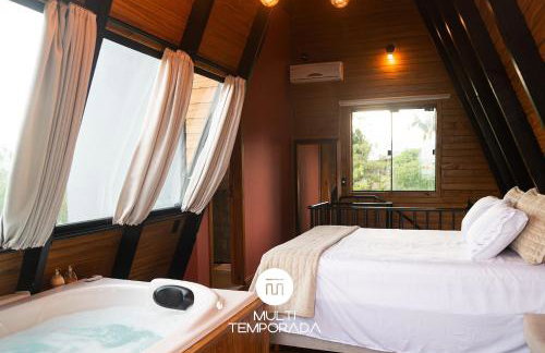 Chalé Lagoa do Coração c/ Jacuzzi - Paulo Lopes/SC - Foto 3