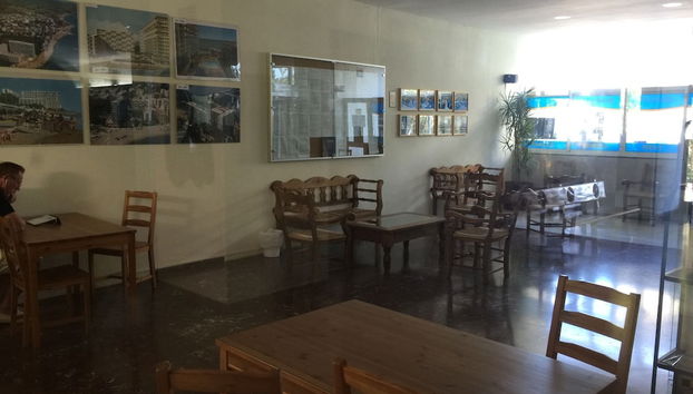 Zona de estar del vestíbulo