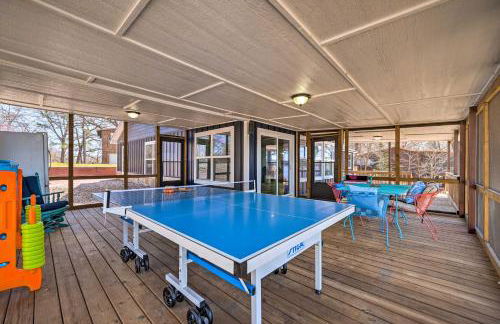 Lakefront Fort Towson Home Private Dock and 3 Decks - Foto 27