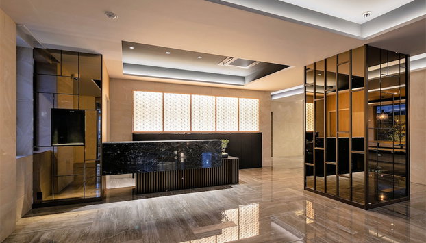 Ostay Vermillion Namba - Foto 2, Zona de estar del vestíbulo