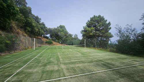 Mas provençal avec piscine chauffée, tennis, pétanque, vue mer, 20 min St Tropez - Foto 5