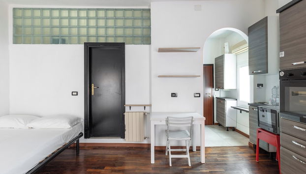 Studio Malcontenti con terrazzo - Foto 3, Habitación