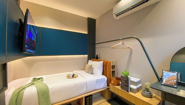 Elegant 2BR Loft Garden Villa at Collins Boulevard Apartment - Foto 4, Habitación