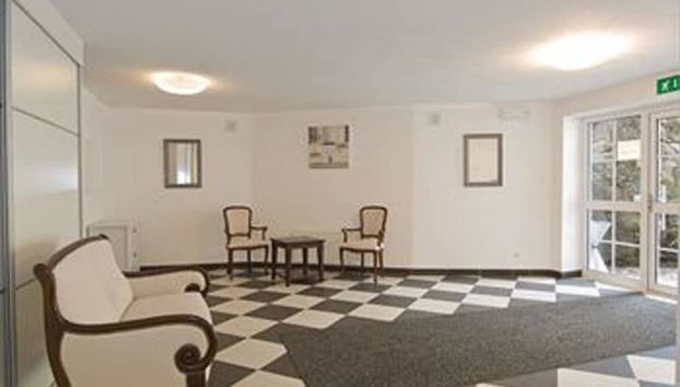 Zona de estar del vestíbulo