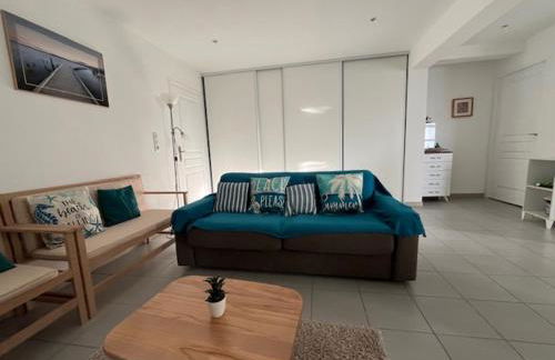 F2 REZ DE VILLA ENTRE MER ET MONTAGNE - Foto 14