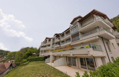 L'Arcadia Panoramique - Terrasse Vue Lac et Piscine - Foto 13