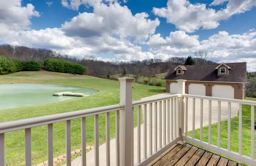 Game Room and On-Site Pond Laurelville Retreat! - Foto 14
