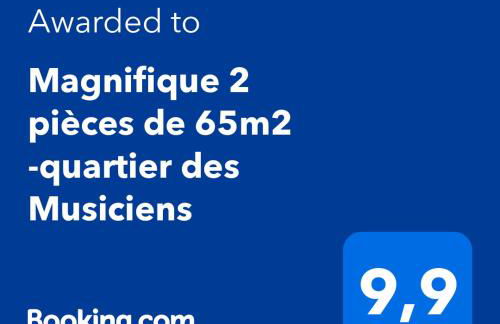 Magnifique 2 pièces de 65m2 -quartier des Musiciens - Foto 23