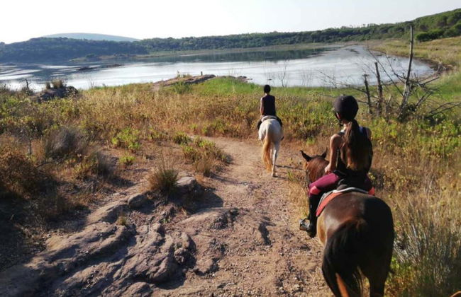 Paseo a caballo por la playa de Porto Ferro y el lago Baratz - Foto 3