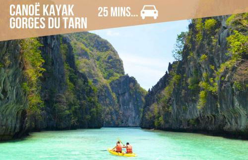 Le Déroc - Netflix Wi-Fi Fibre Terrasse - Foto 27