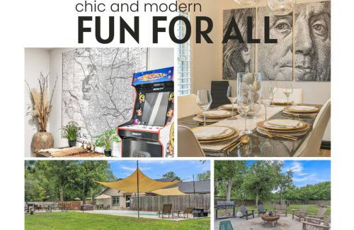 Stylish Family Fun! Pool, Hot Tub, Volley Ball, Arcade & Boat Parking - Foto 3