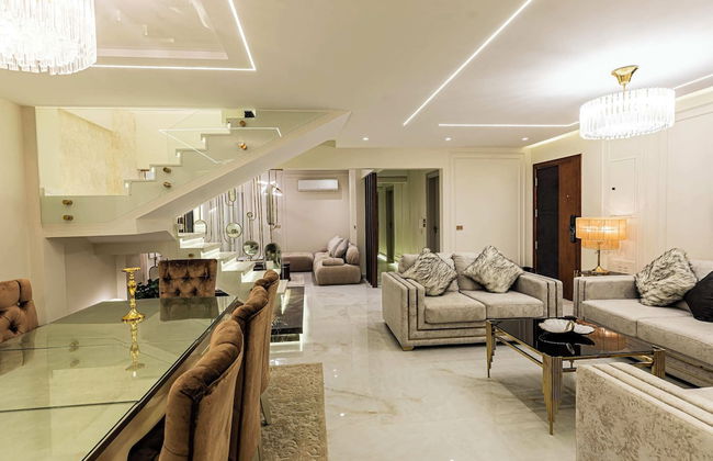 Xuru Stays I Imperial & Inviting 3bdr Duplex w/ Roof @new Cairo - Foto 50