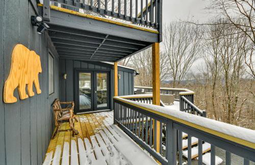 6 Mi to Skiing! Hot Tub Hideaway in Seven Devils - Foto 37