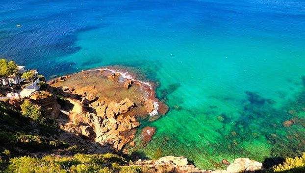 Cala Blanca, na região da Marina Alta de Alicante