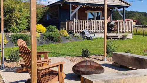 Chalet familial avec piscine chauffée, jeux et brasero- Morvan - Foto 2, Garden, Garden view