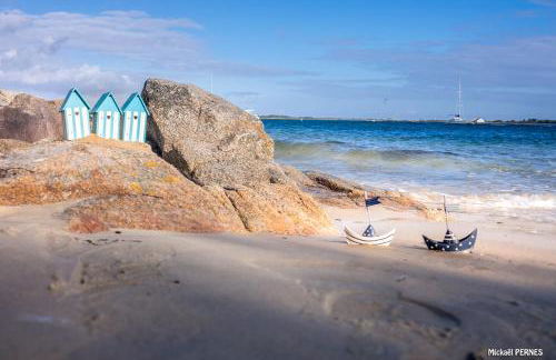 RÉF 322 - LOCMIQUELIC Maisonnette de pêcheur avec terrasse - Photo 12