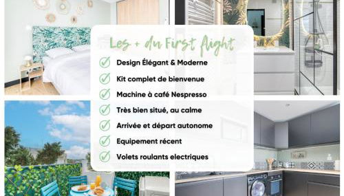 First flight Colomiers - à 8 mn de l'aéroport- Proche Airbus - 6 voyageurs - Foto 2