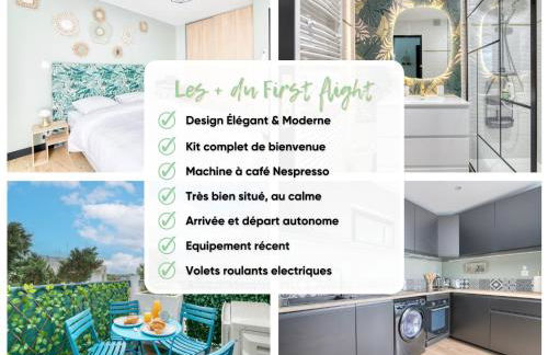 First flight Colomiers - à 8 mn de l'aéroport- Proche Airbus - 6 voyageurs - Foto 2