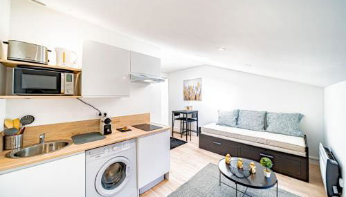 Le Californie - Agréable studio - wifi inclus - Foto 3, stove, minibar