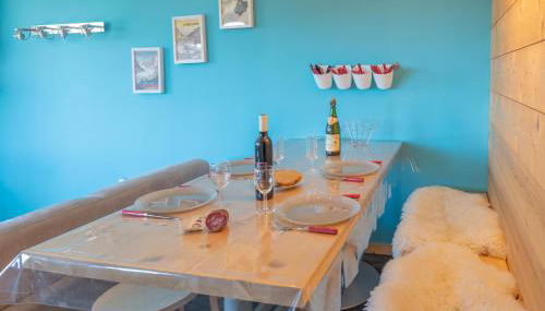 Studio cabine vue montagne au pied des pistes & commerces - Foto 4