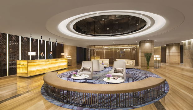 Zona de estar del vestíbulo