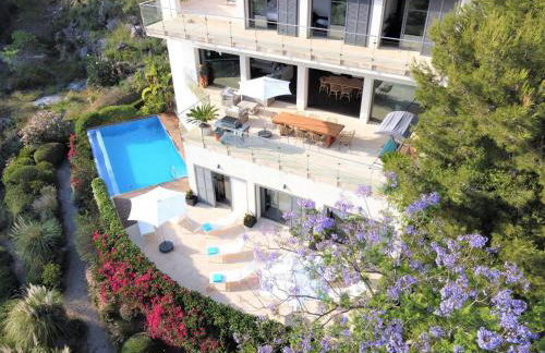 Idyllic 6 bed villa stunning sea view salt pool - Foto 70