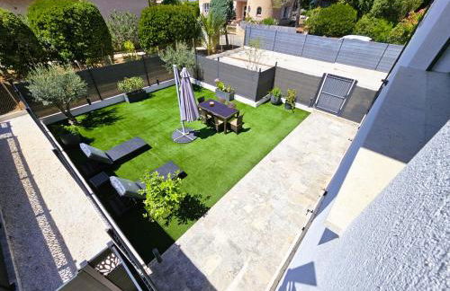 ETOILE DU BERGER Saint Aygulf 3 Villas et 4 appartements jardin individuel et piscine chauffée en saison - la mer et les plages 450 m - Foto 28