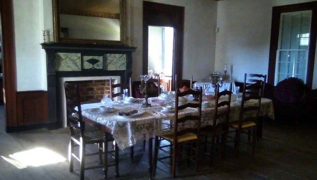Comedor de la casa Rosedale