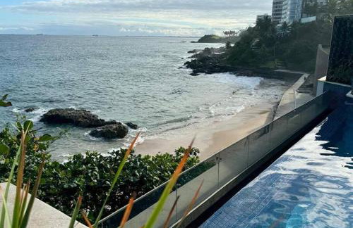 Apartamento alto padrão Salvador BC1309 Pé na Areia Vista Mar Barra Ondina - Foto 42