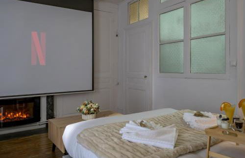 La petite noblesse - Grand appart de charme - Vidéoprojecteur & Netflix - Foto 13
