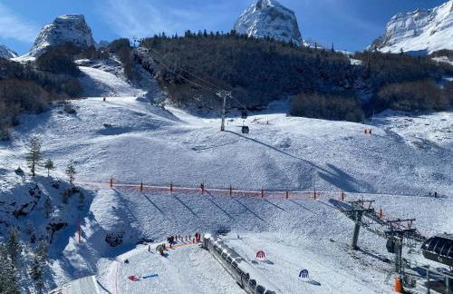 Le Skidoux 2*, au pied des pistes, vue montagne - Foto 9