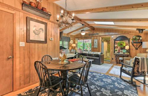 Smoky Mtn Cottage on Creek with Lanai and Forest Views - Foto 6