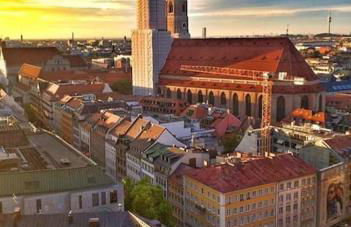 Schwabing-Studio great sunset view & balcony - Foto 7