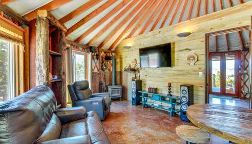 Mountainside Yurt with Views Less Than 3 Mi to Black Canyon! - Foto 4