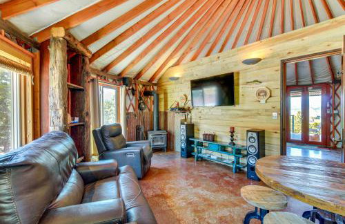Mountainside Yurt with Views Less Than 3 Mi to Black Canyon! - Foto 4