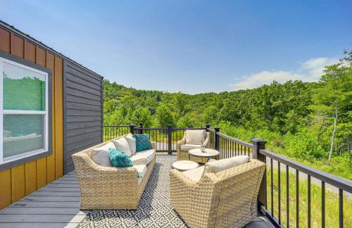 Secluded Lenoir Tiny Home with Private Hot Tub! - Foto 15