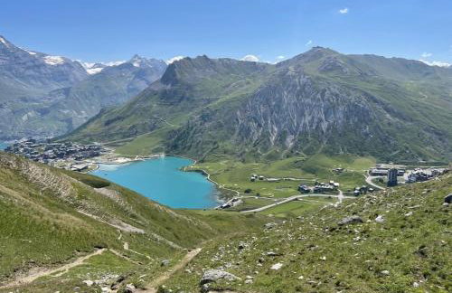 Appartement neuf et cosy les Tommeuses vue splendide, sur piste, Tignes Val Claret - Foto 27