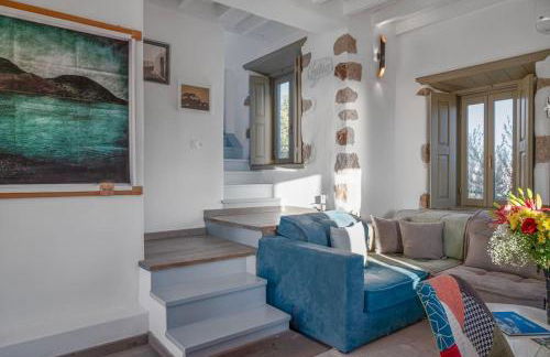 Sea & Sunset View Villa Chora with private jacuzzi - Foto 2