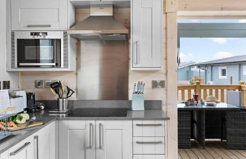 Croftner, Great Field Lodges - Hot Tub, Free WiFi & parking - Foto 9